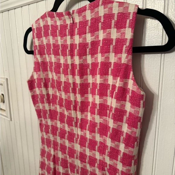 Brooks Brothers Red Fleece Pink and Off White Size 0 Dress - Picture 6 of 6